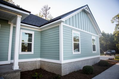 Home with Vinyl Siding